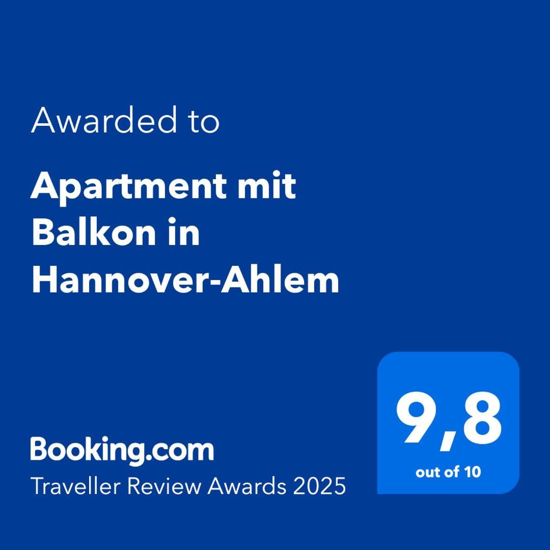 Apartment Mit Balkon In Hannover-Ahlem Exteriör bild